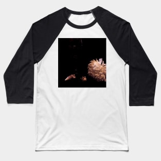 Wine, Shells, and Petals - Baroque Inspired Dark Still Life Photo Baseball T-Shirt